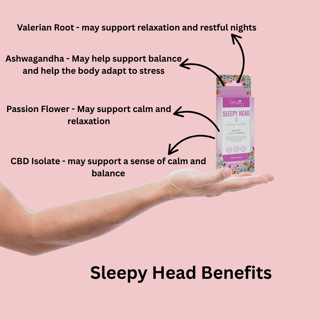 Sleepy Head Patches (18 Patches)